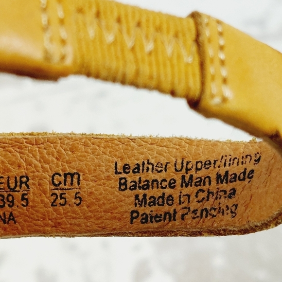 Naya Yellow & Brown Strap Open Toe High Heels Wedges Sandals V634 - Picture 11 of 14